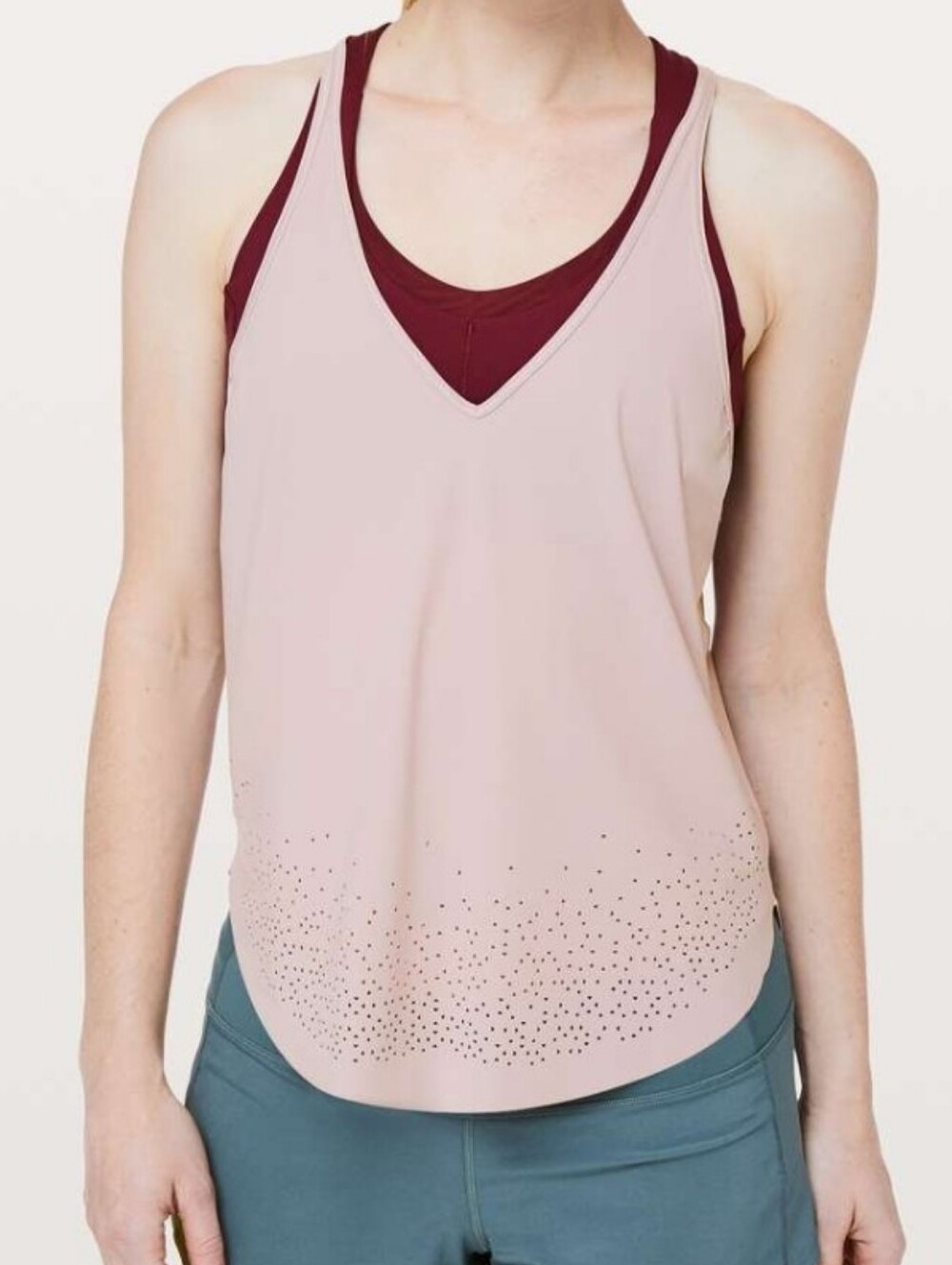 lululemon athletica Set Free Run Tank - Smoky Blush